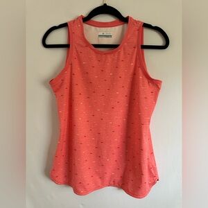 Columbia Woman’s Tank Top Size S Coral